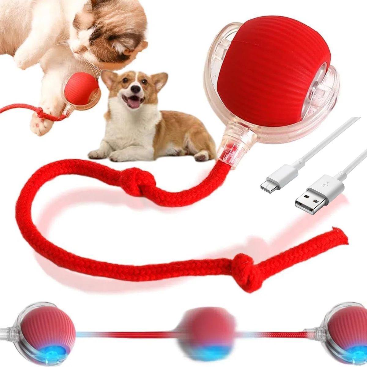 Pounce Bot - The 2026 Ultimate Smart Interactive Pet Ball (Upgraded Edition)
